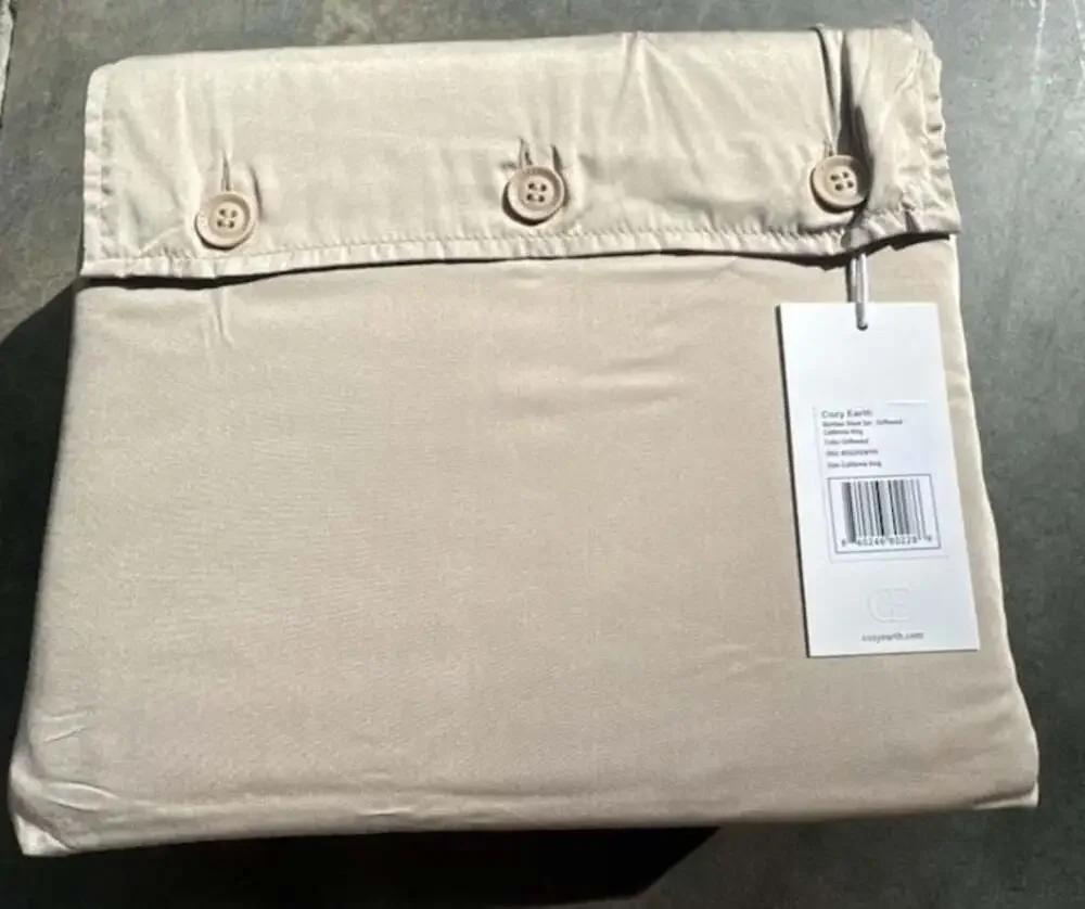 Cozy Earth Bamboo Sheet Set - Driftwood - California King
